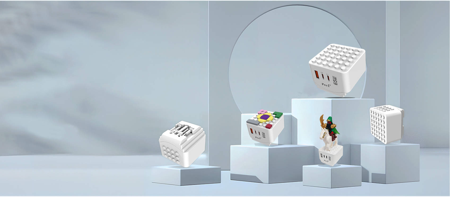 Modular modeling block Charger