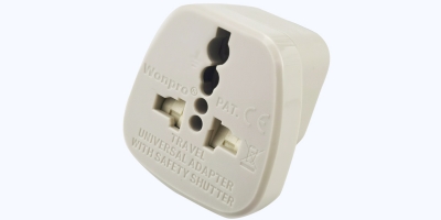 3 Pin Grounded Universal Travel Adapter 3 Pin Grounded Universal Travel Adapter